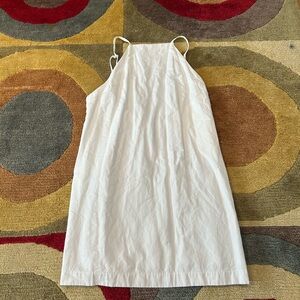 Zara White Mini Dress with Thin Straps